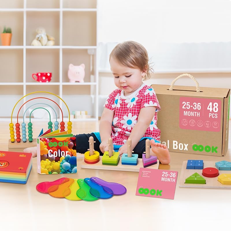 Juguetes Montessori para Niños de 25 a 36 Meses