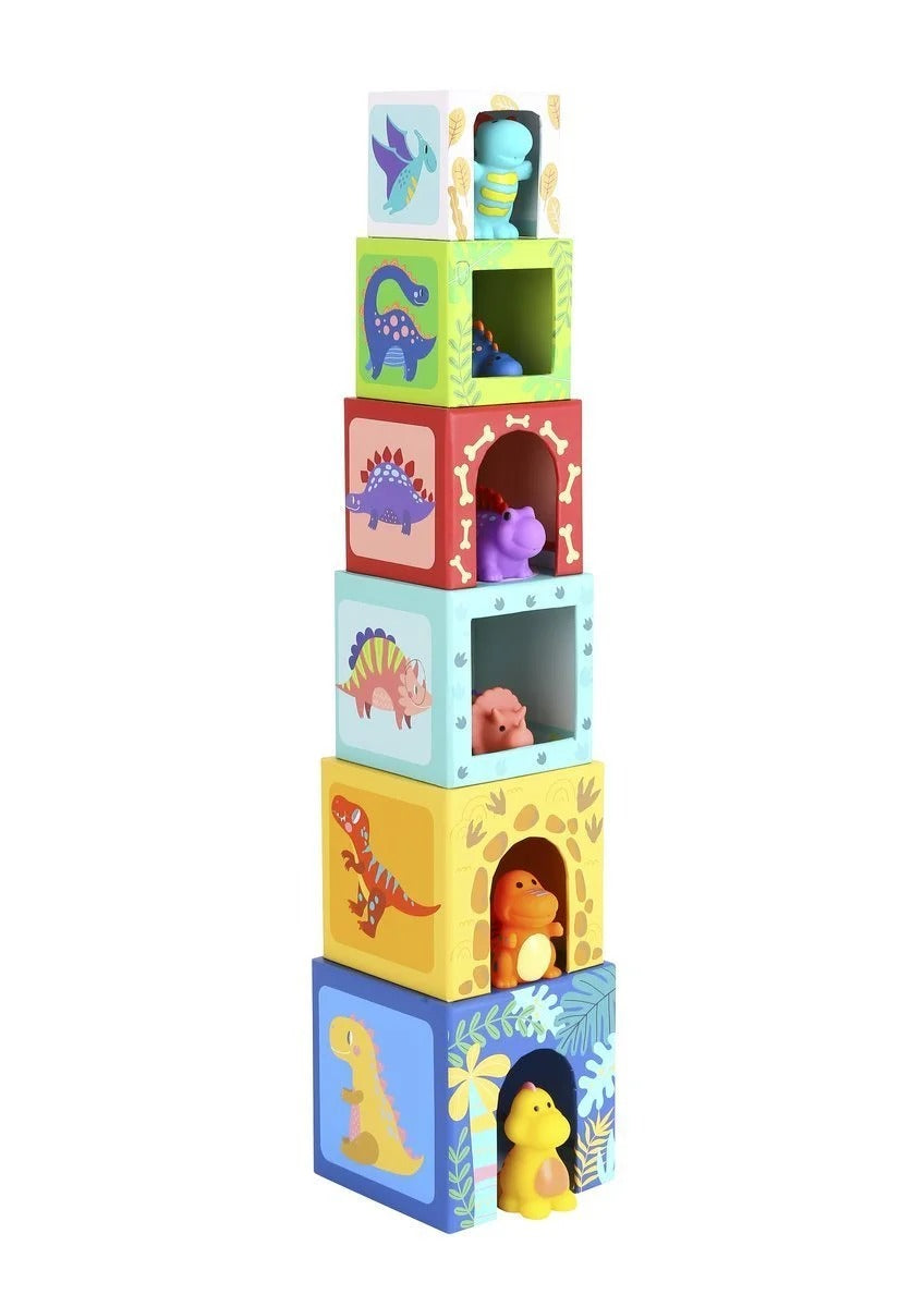 Juego de Montesorri - Apilamiento de Dinosaurios