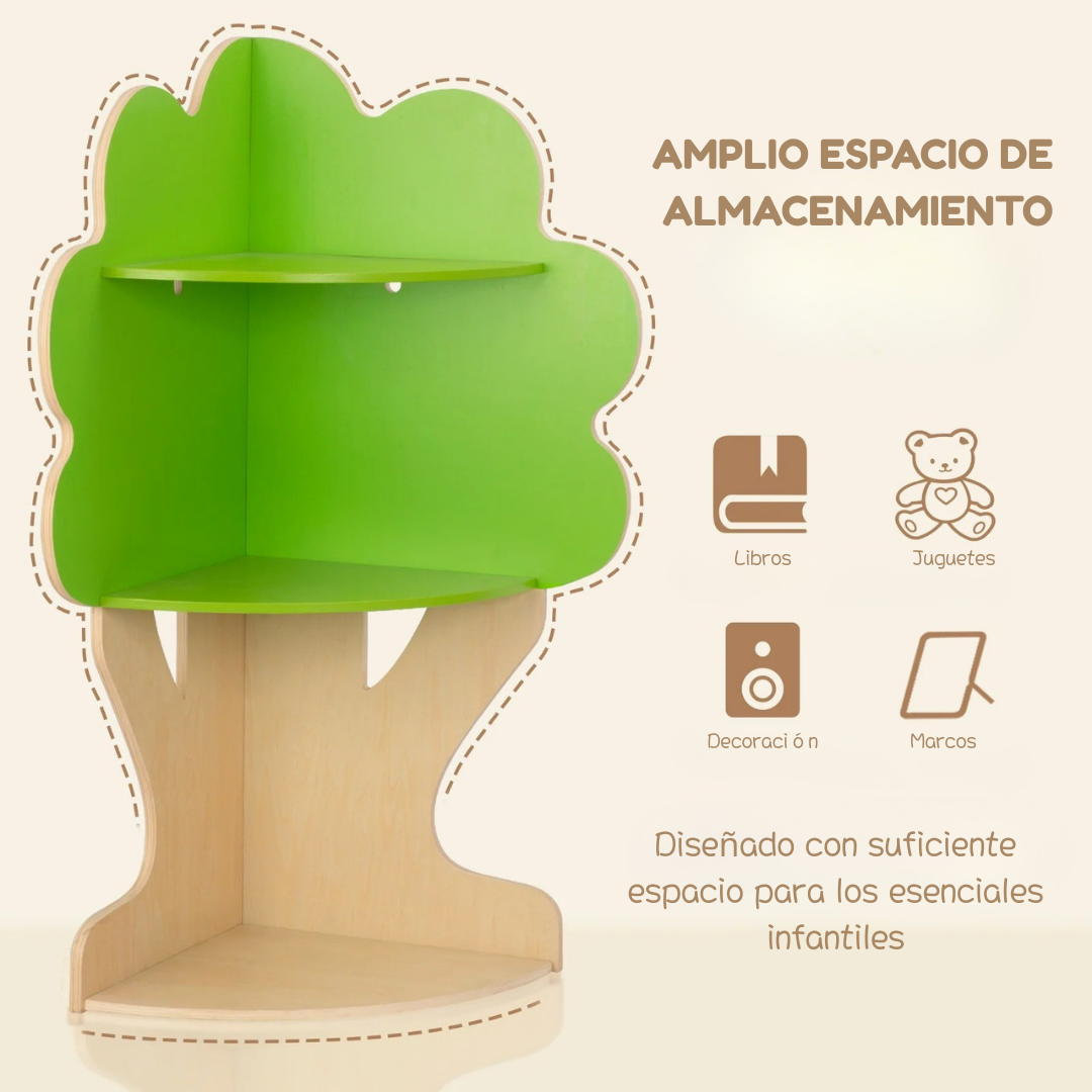 Estantería Infantil en Forma de Árbol