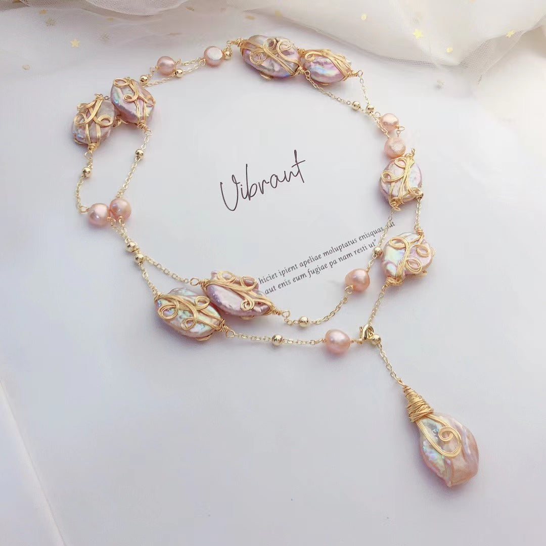 Sissi🎀(Collar de Perlas Cultivadas)