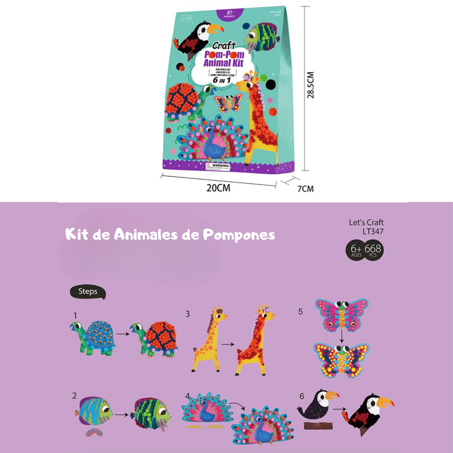 Kit de Pompones - Tipo 2