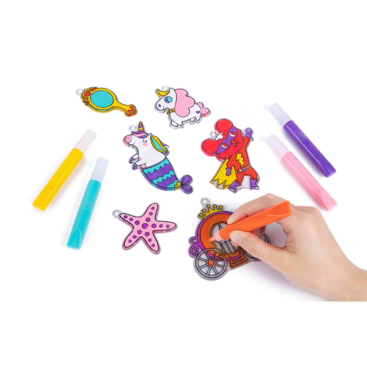 Kit de Pintura de Vitral – Princesas