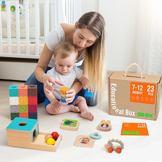 Juguetes montessori 7 meses on sale