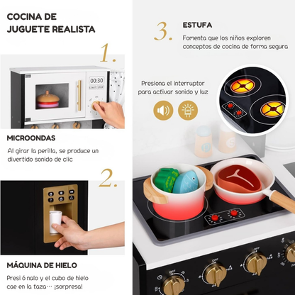 Cocina Deluxe Negra