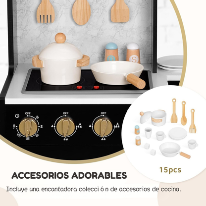 Cocina Deluxe Negra
