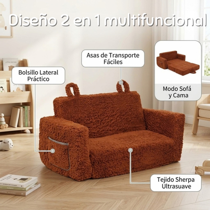 Sofá Infantil 2 en 1 Expandible