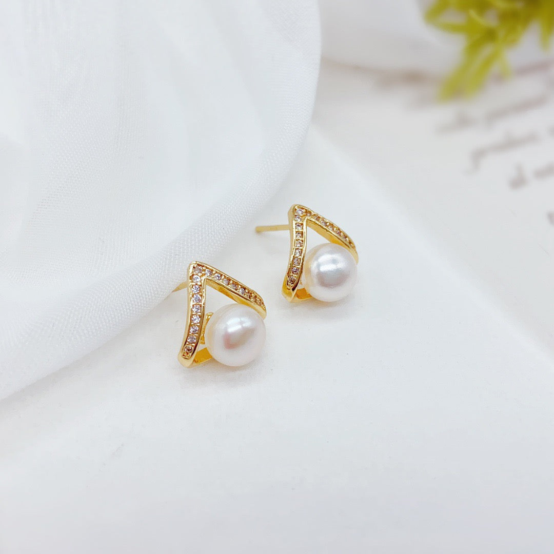 Adora (Arete de Perlas Cultivadas)