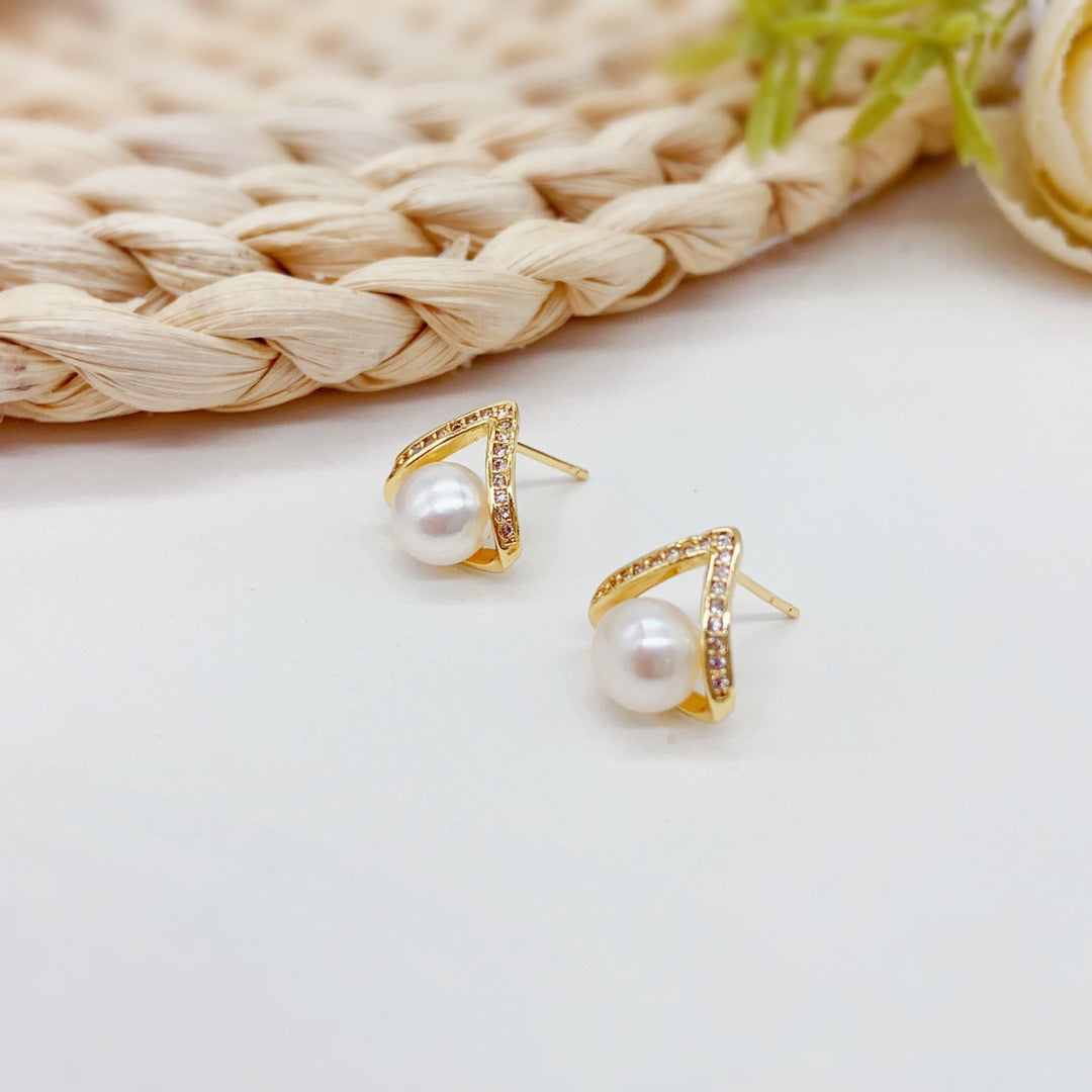 Adora (Arete de Perlas Cultivadas)