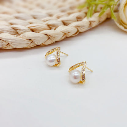 Adora (Arete de Perlas Cultivadas)