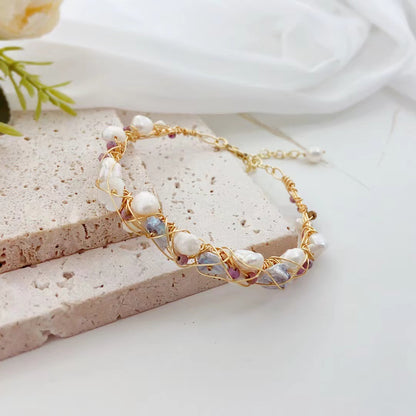 Love Story  (Pulsera de  Perlas Cultivadas)