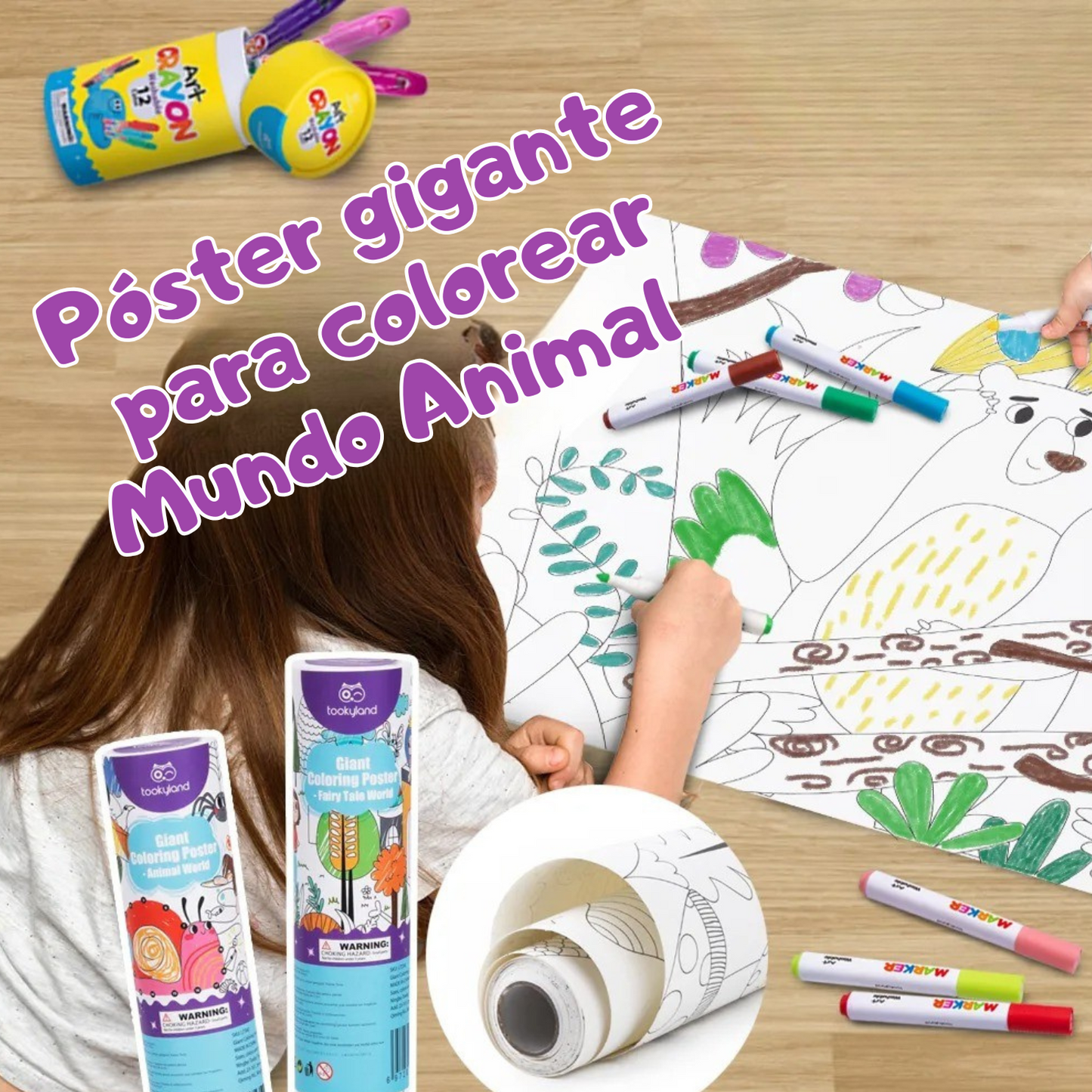 Poster para Colorear