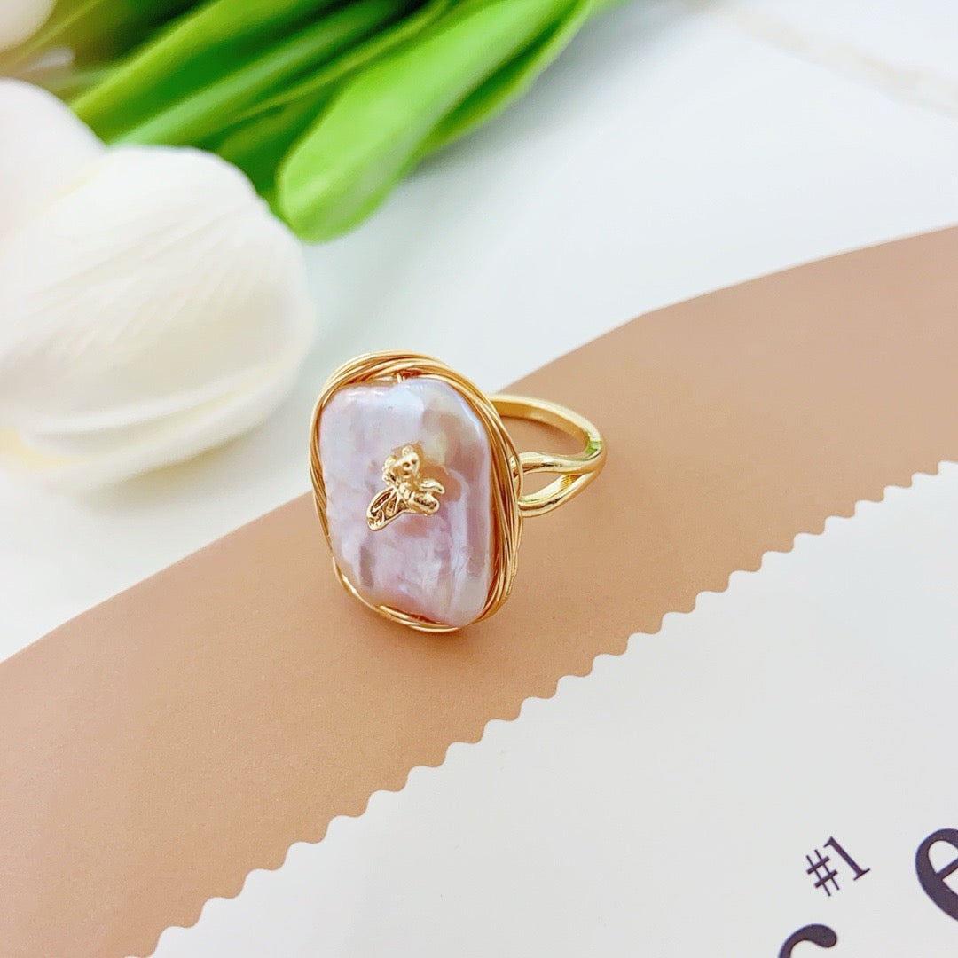 Abejita (Anillo de Perlas Cultivadas)