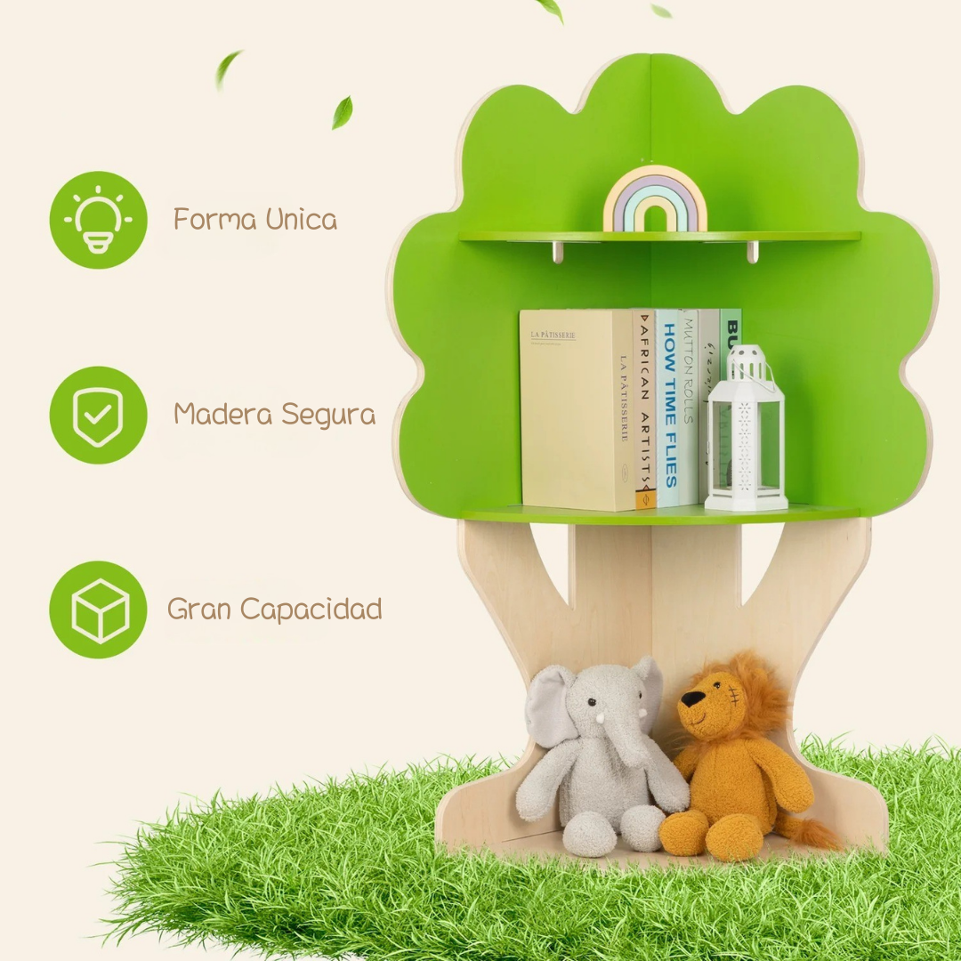 Estantería Infantil en Forma de Árbol