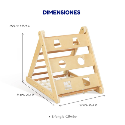 Triángulo de Escalada Montessori
