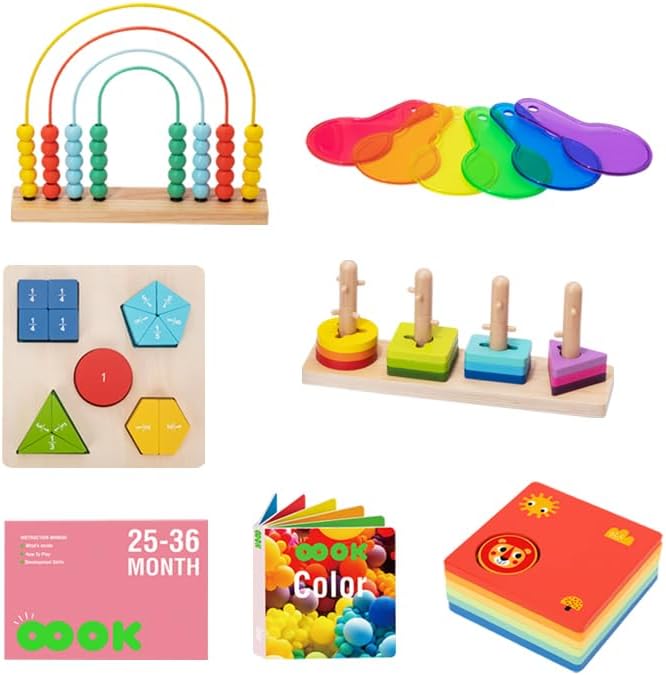 Juguetes Montessori para Niños de 25 a 36 Meses