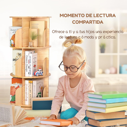 Estantería Giratoria 360°