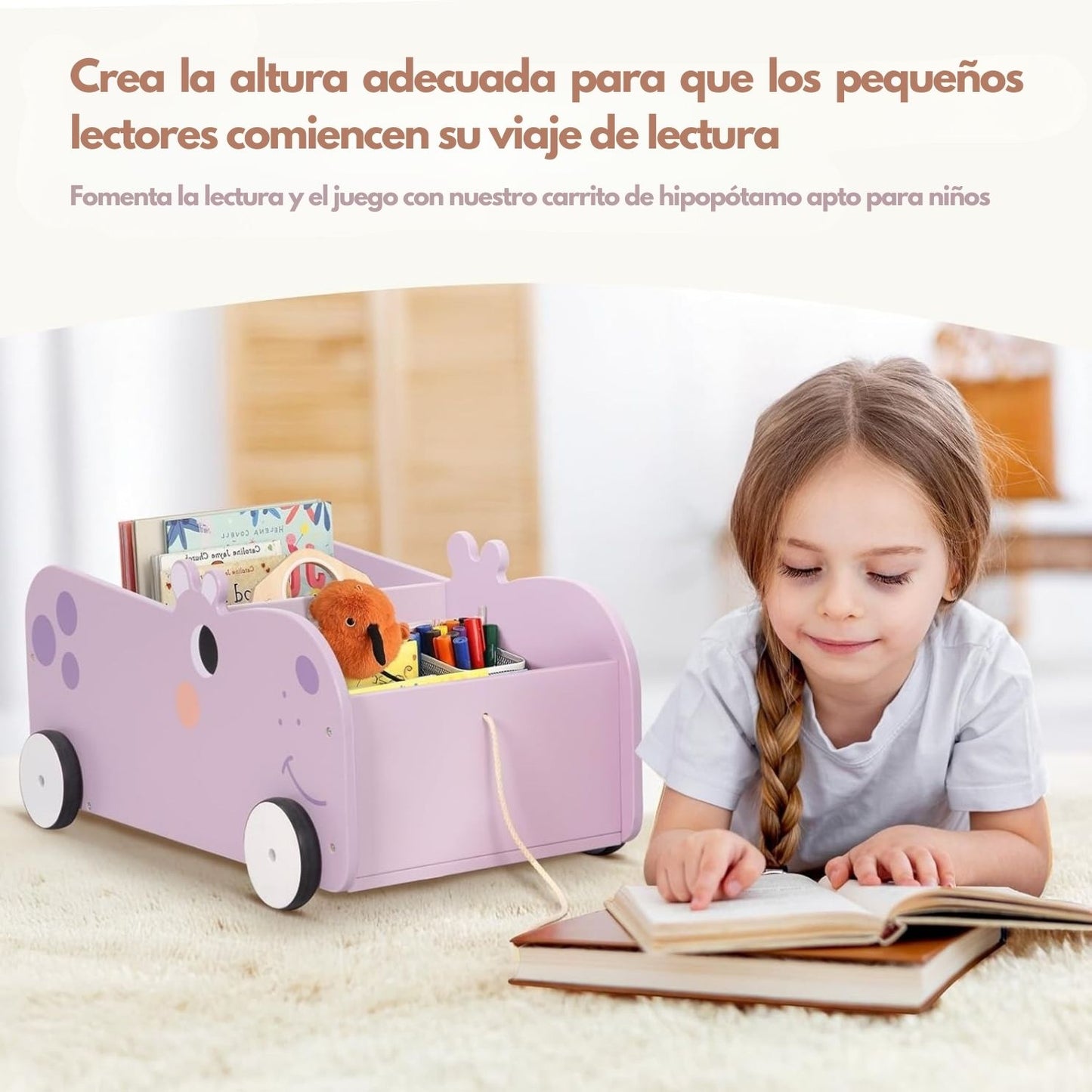 Estantería Infantil - Hipopótamo