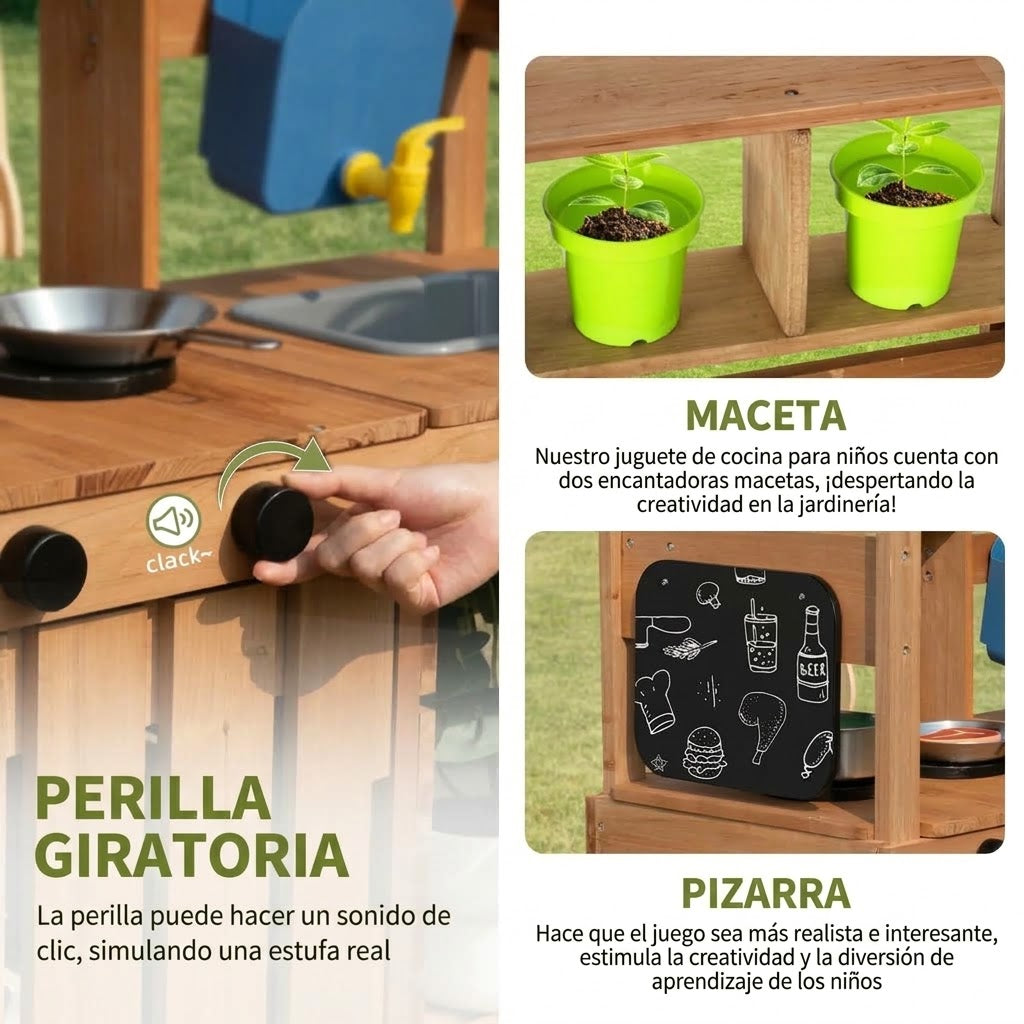 Cocina de Barro para Exterior