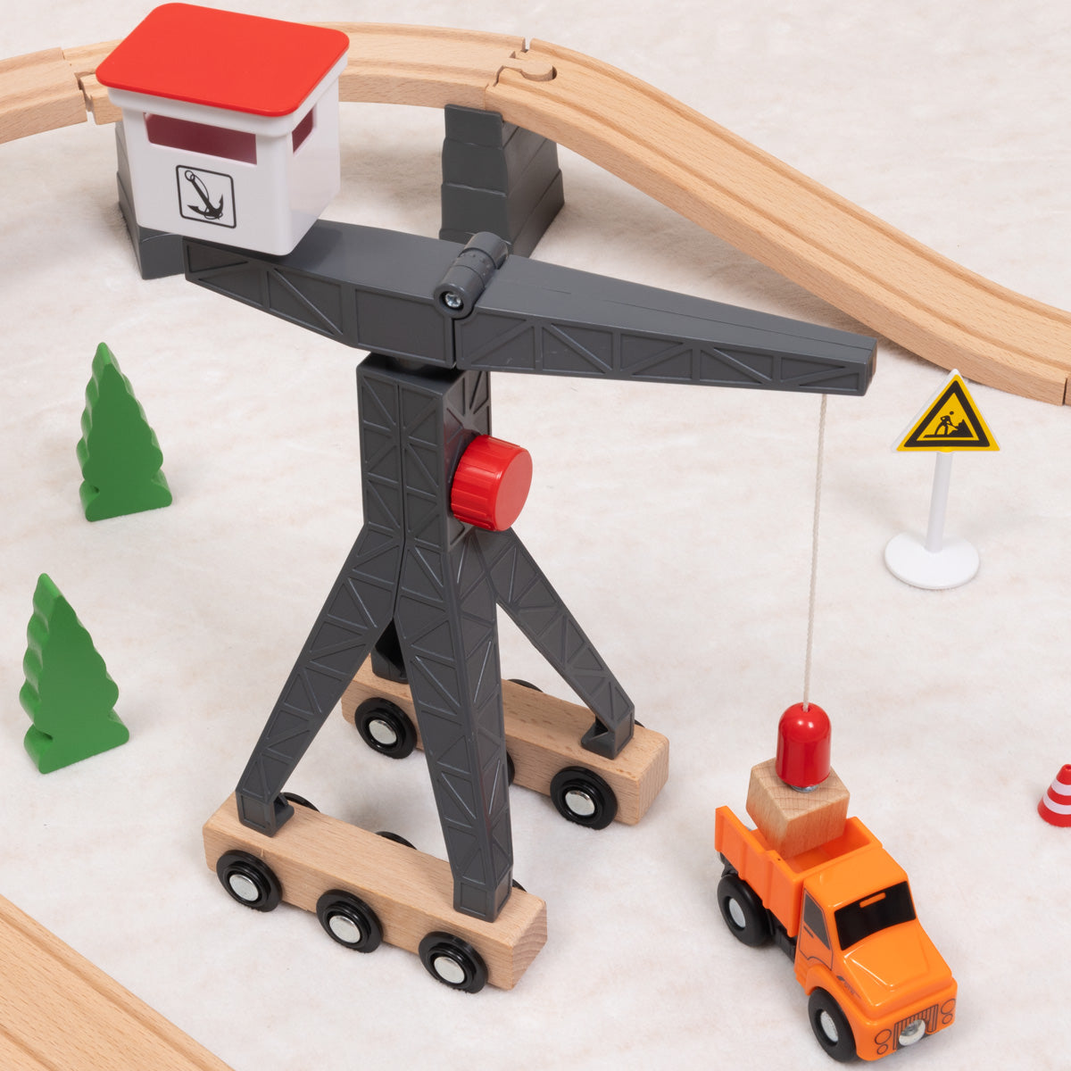 Set de Tren de Construcción