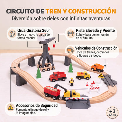 Set de Tren de Construcción