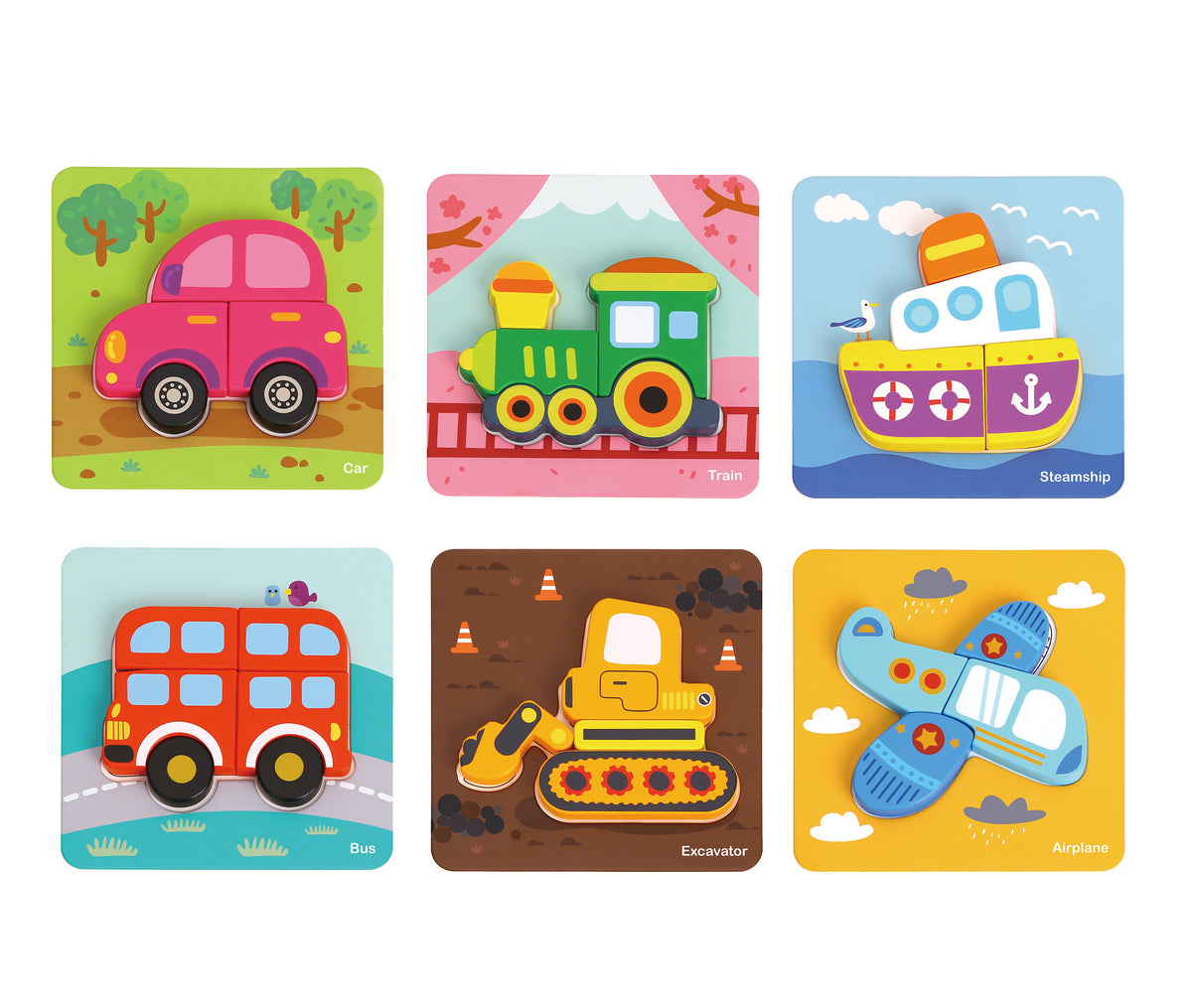 Puzzle Transporte