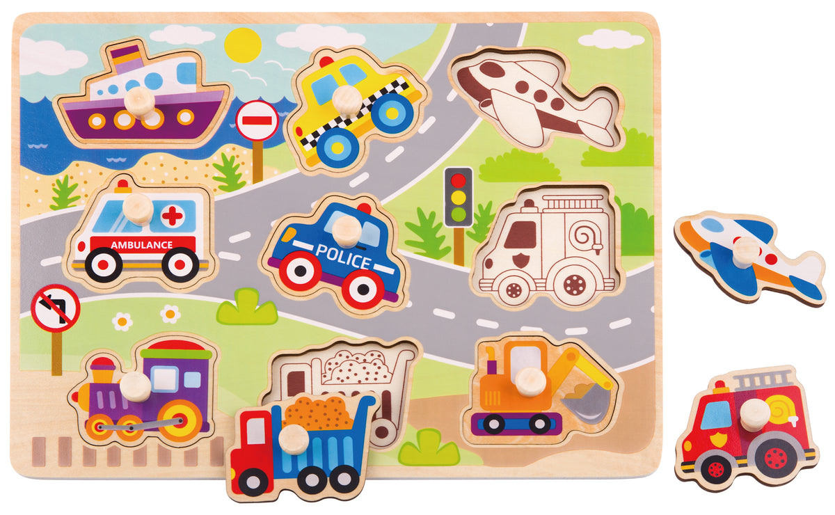 Puzzle Vehiculos