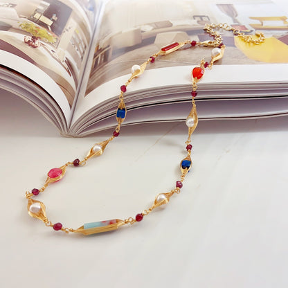Brisa de Primavera  (Collar de Perlas Cultivadas)