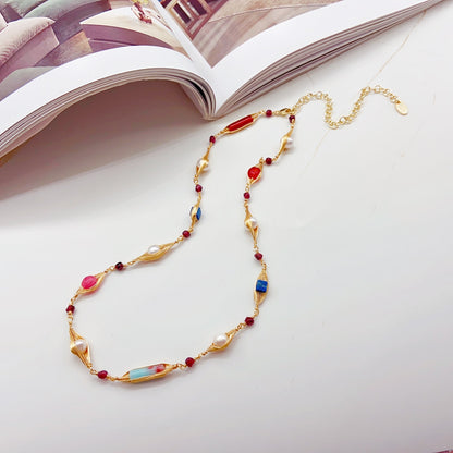 Brisa de Primavera  (Collar de Perlas Cultivadas)