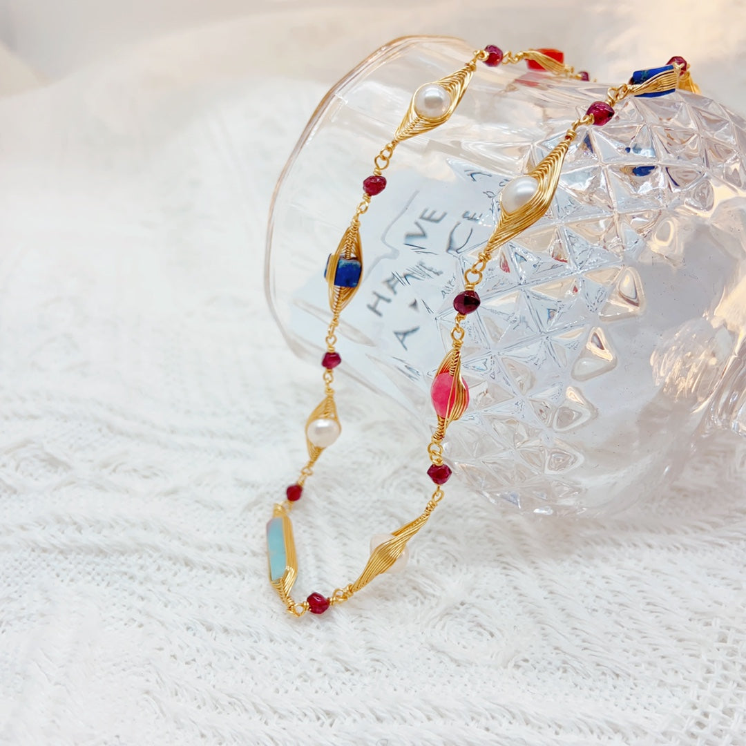 Brisa de Primavera  (Collar de Perlas Cultivadas)