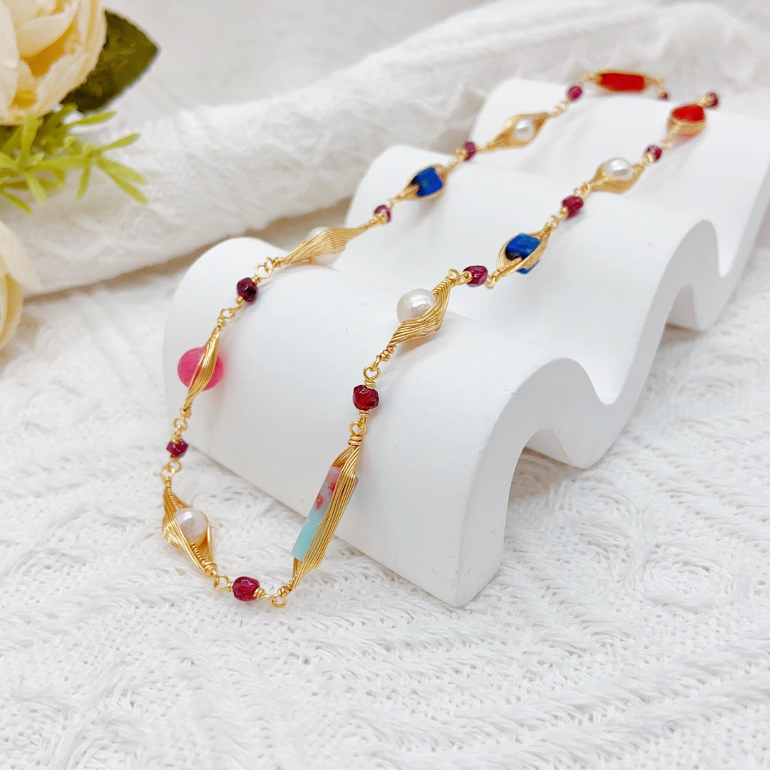 Brisa de Primavera  (Collar de Perlas Cultivadas)
