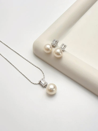 Susurros de Luna (Aretes de Perlas Cultivadas)